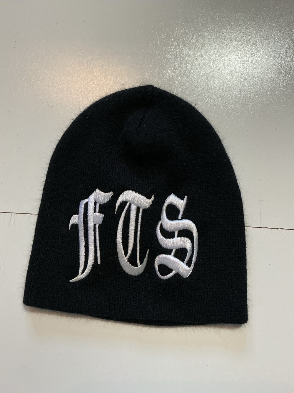 FTS Full Throttle Saloon Biker Bar Sturgis Motorcycle Embroidered Beanie Hat